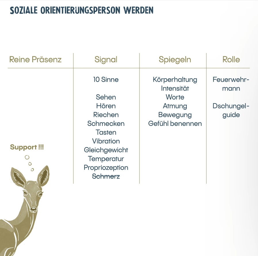 Orientierungsperson - Rot NeuroDeeskalation