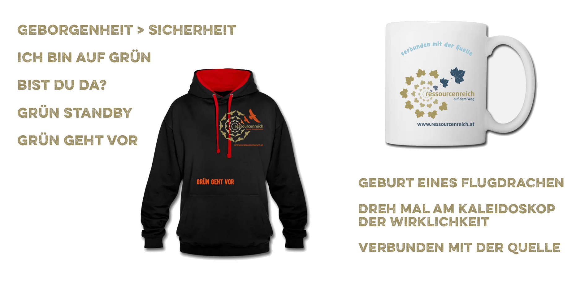 ressourcenreich Spreadshirt Shop Merchandise