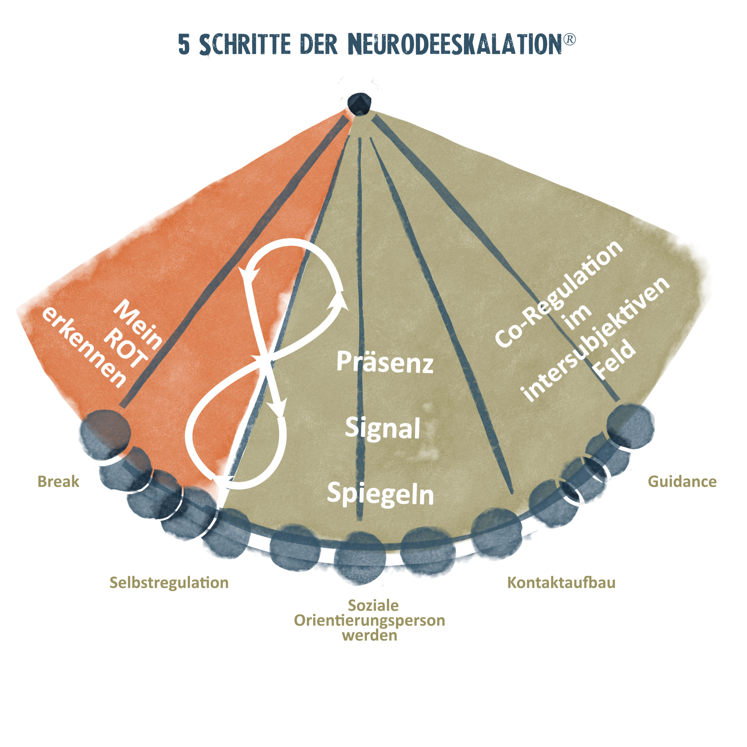 5 Schritte der NeuroDeeskalation